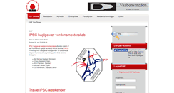 Desktop Screenshot of dsf.dk